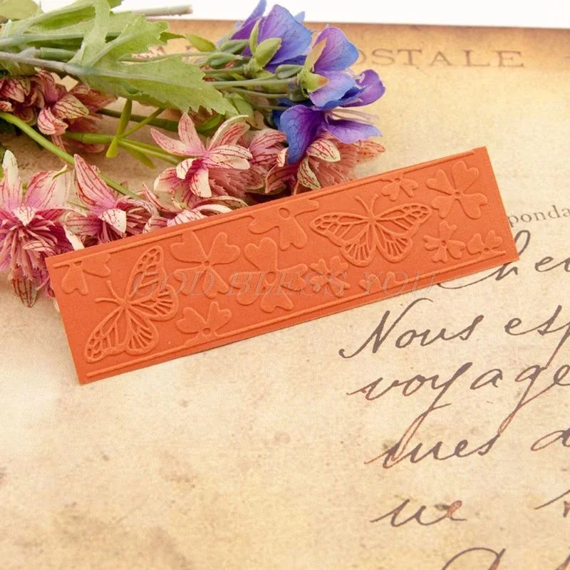 فراشة زهرة النقش مجلد قالب Stencil DIY بها بنفسك سجل القصاصات ألبوم بطاقة صنع الحرفية الديكور انخفاض الشحن