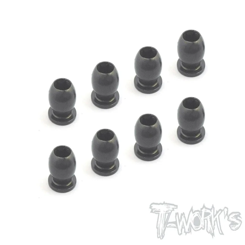 

Original T works TE-155-Y 7075-T6 Hard Coated Alum. 5.8mm Shock End Ball ( For Yokomo BD7/15/16/BD8 ) 8pcs. professional Rc part