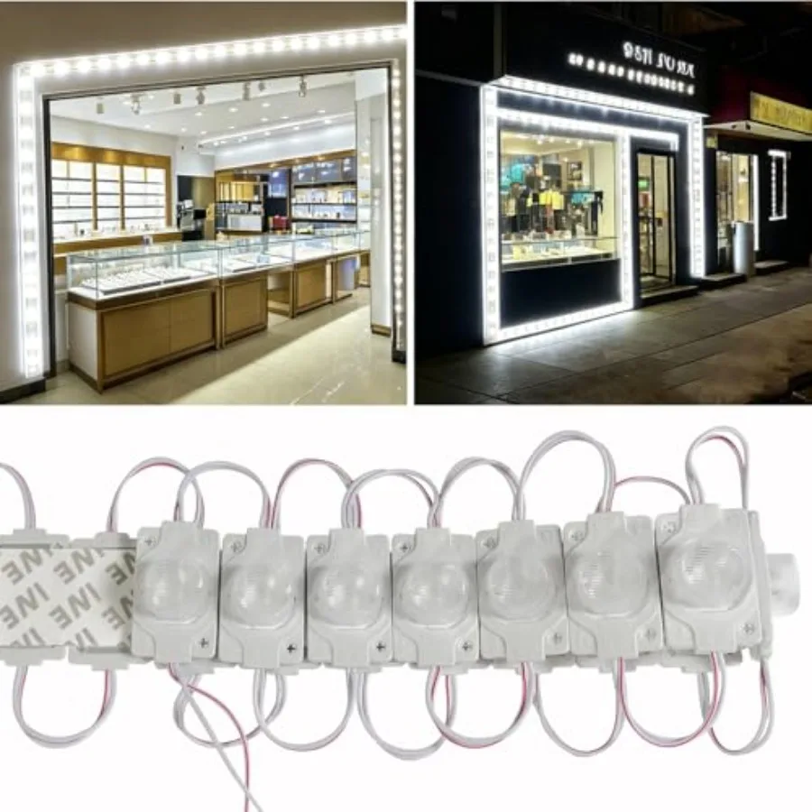 

Super Bright LED Module, Storefront Window LED Module Light Box Advertising Sign Inflatable Light for Halloween Christmas - 100