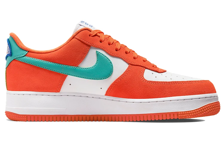 Nike Air Force 1 Low '07 LV8 Athletic Club White Orange Sneakers shoes