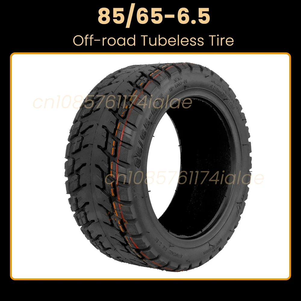 

Ulip 10Inch 85/65-6.5 Off-road Tubeless Tire Wider and thicker Tubeless Sear resistant Tire For Electric Scooter Tire Acessories