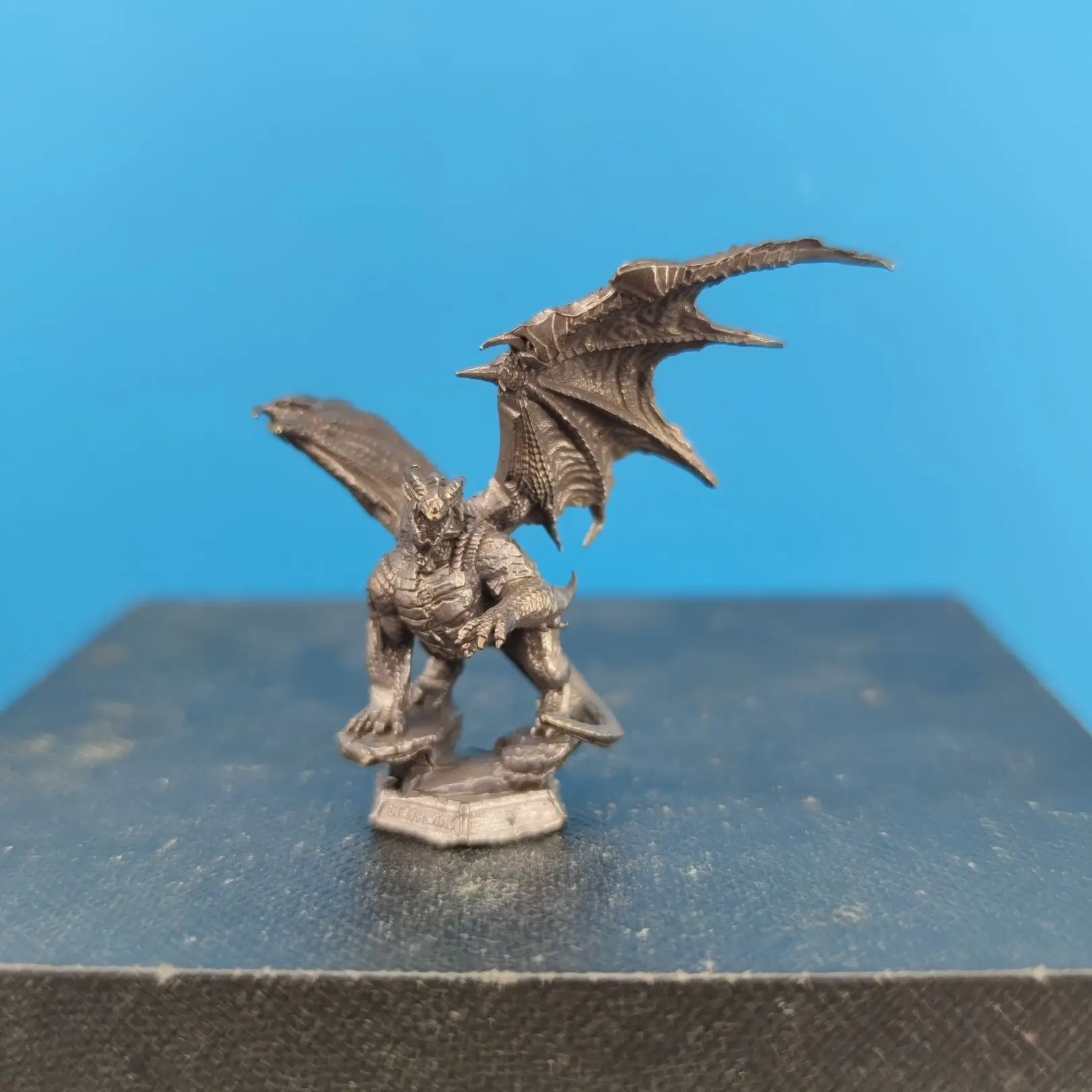Dragon géant ptérosaure, modèle portatif, Console centrale de voiture, décoration en cuivre, décoration Miniature, cadeau artisanal