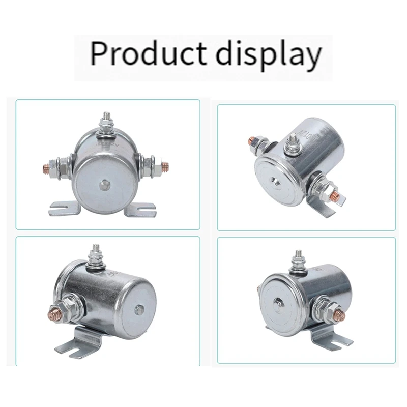 A74E-12V 300A Car Electric Winch Relay Motor Electromagnetic Switch Relay 4255-3 Column Relay