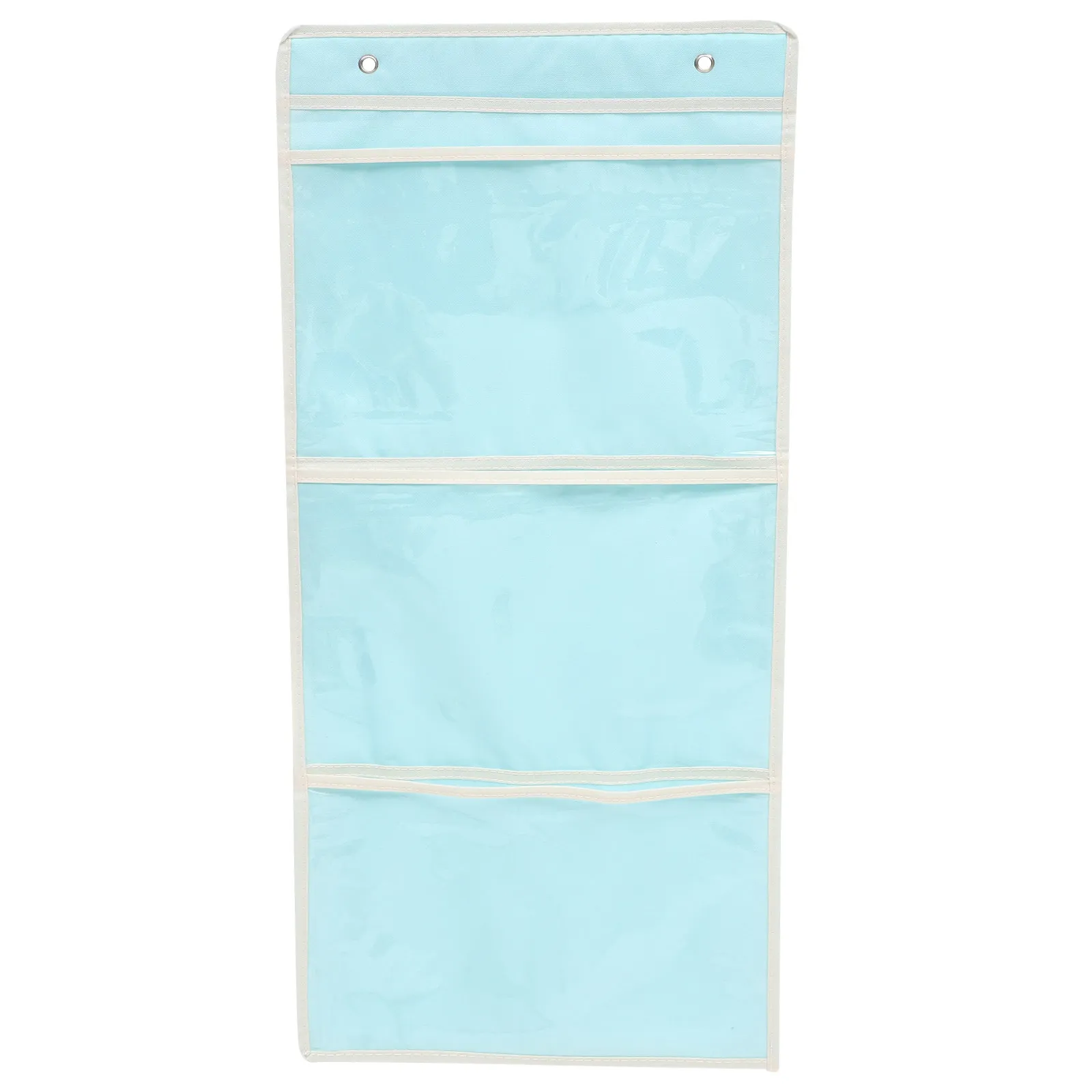 

Painting Display Storage Bag Hanging Organizer Transparent Surface Easy-Clean Foldable Art Work Organizer for Wall Door