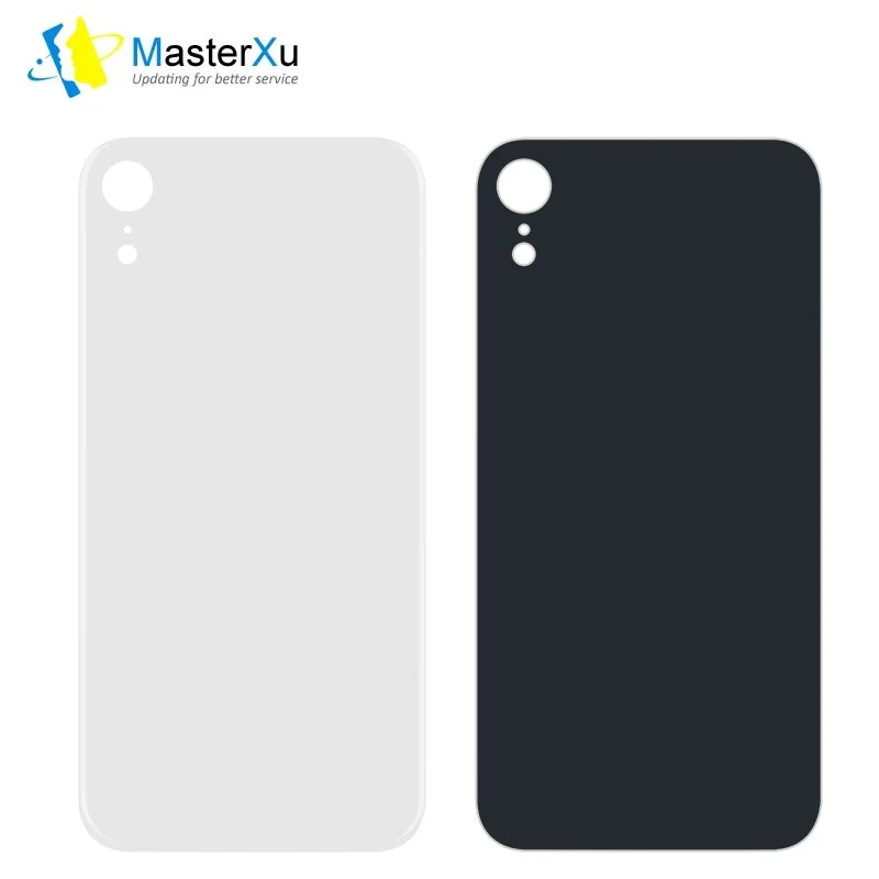 For iPhone XR AAA Lot Big Lens Back Glass Original Material Colorful EU/AU Back Housing Removal Replacement Repair Tools Parts
