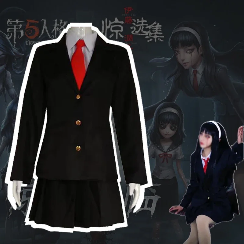 زي أنيمي تأثيري مع شعر مستعار للنساء ، هوية V ، تومي ، حلم ، ساحرة ، جي ، الزي المدرسي ، بدلة ، زي ، كوميدي ، هوية V ، كواكامي