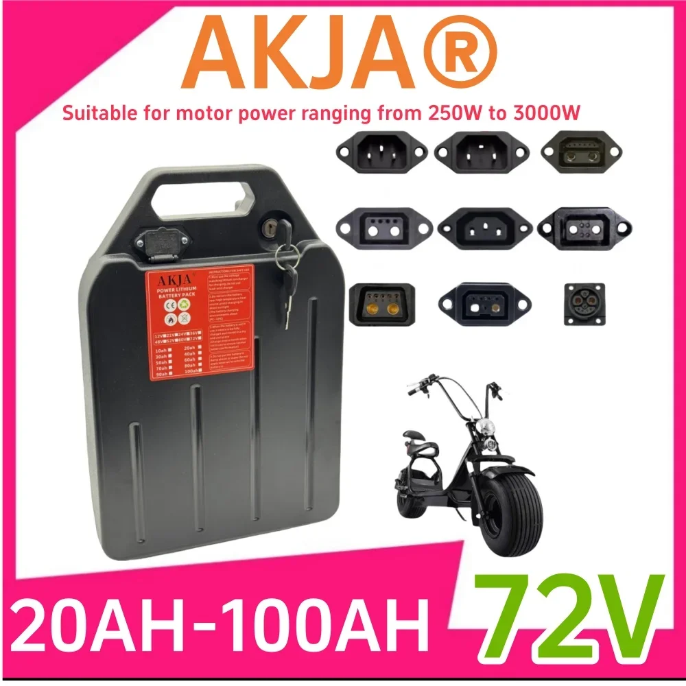 

Air fast transportation，Send within 24 hours，72V100AH，18650 lithium battery，Lithium battery pack，Suitable for motors below 3000W