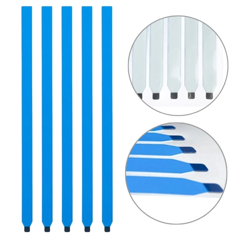 5Pcs LCD Screen Tape Pull Tab Stretch Tape Laptops Screen Rework Double Sided Tape Phone Easy Pull Tape Replacement