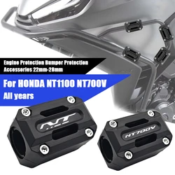 For NT1100 2022-2024 NT 1100 NT700V 2009-2016 NT 1100 700V  Engine Protection Bumper Protection Accessories 22mm-28mm