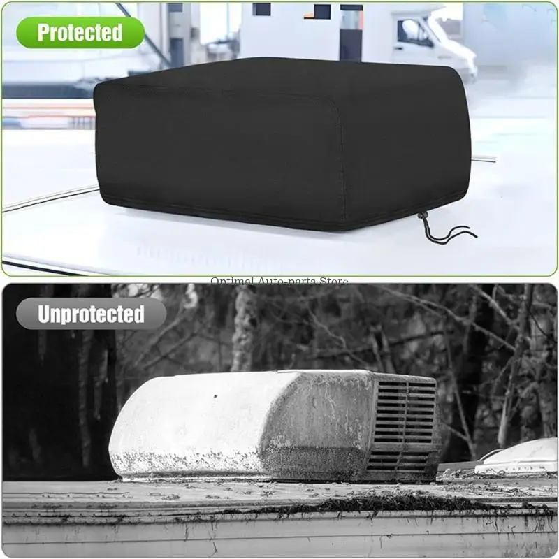 Weather Air Conditioner Protector Abrasion Resistant Easy Setups for Car