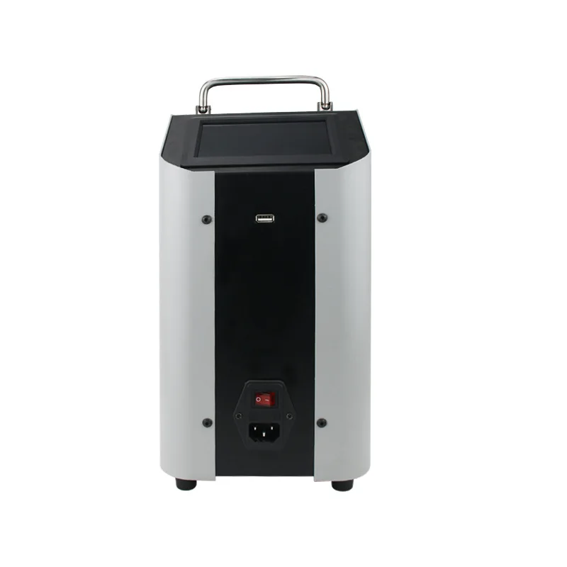 Portable dry body temperature calibrator, dry body temperature calibrator, dry shaft temperature calibrator