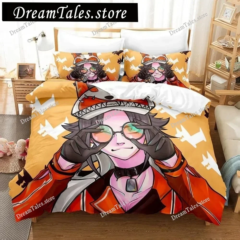 

2025 3D Print Anime Mysta Rias Bedding Set Boys Girls Twin Queen Full Size Duvet Cover Pillowcase Bed Set Adult Bedroom