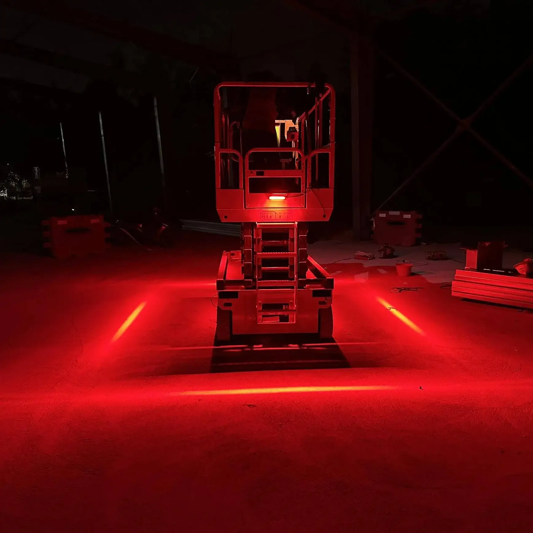 High Altitude Warning Light LED Border Safety Reversing Light Waterproof Floor Light