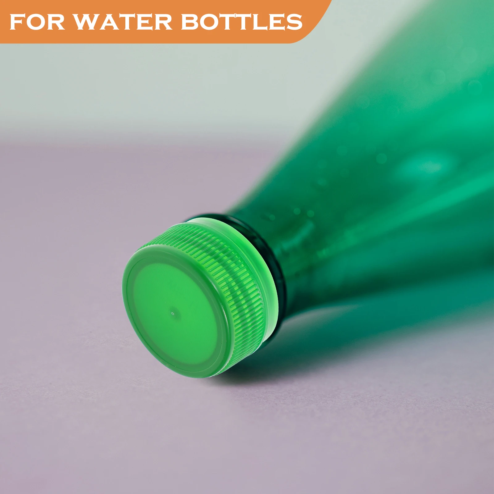 

100Pcs Plastic Bottle Caps Secure Sealing Lids for Water Bottles Prevent Leakage and Spillage Colorful Bottle Lids