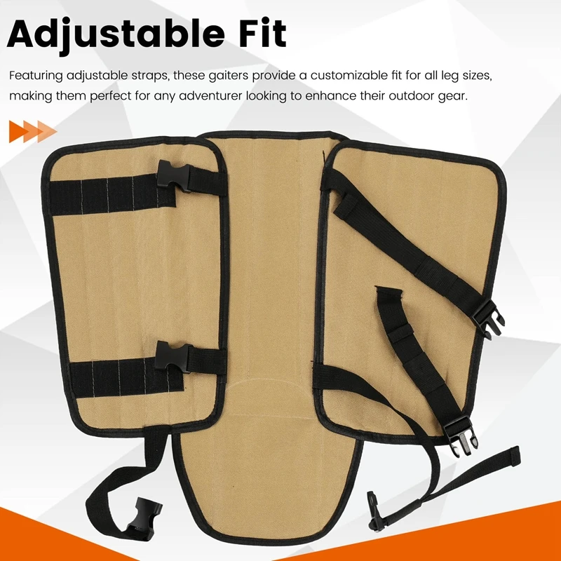 Outdoors Waterproof Gear Leg Gaiters To Protect Against Snow Rain And Wind While Adventuring Outdoors