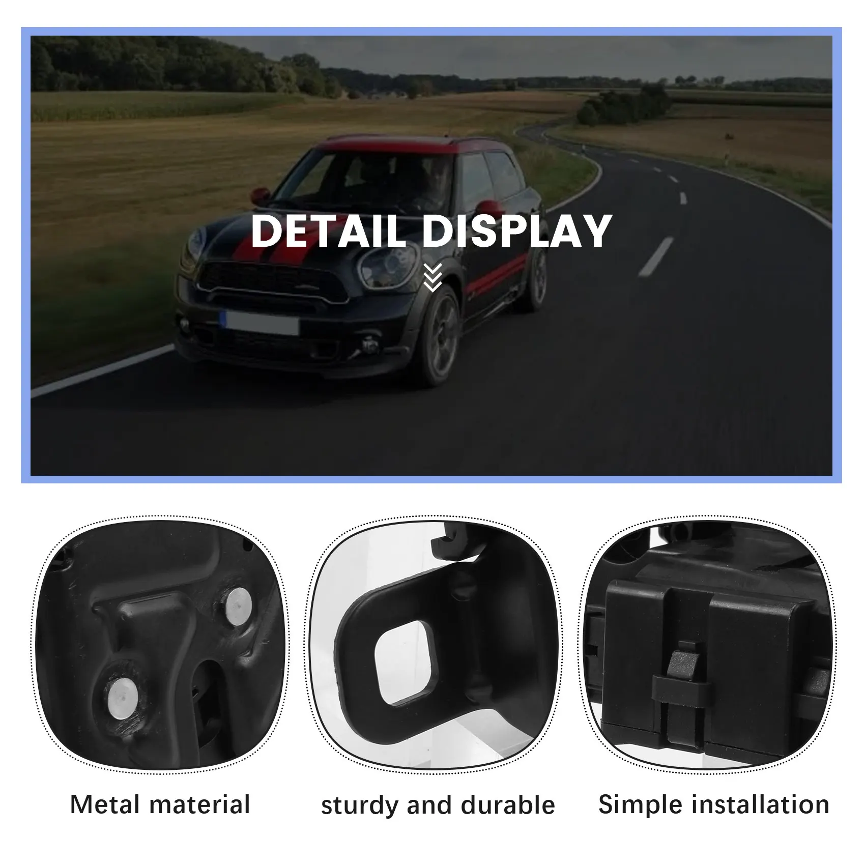 Trunk Lid Latch Rear Trunk Lock Actuator For MINI COUNTRYMAN R60 Paceman R61 51249802312 9802312 I8 I12 I15-T61C