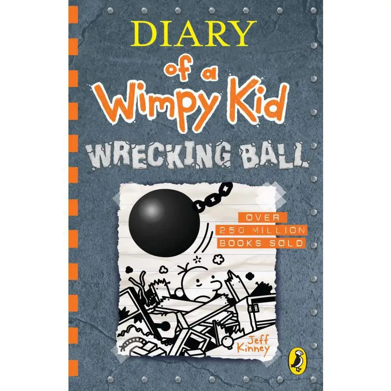 Diary Of A Wimpy Kid Wrecking Ball Jeff Kinney Puffin UK 9780241396926 Book