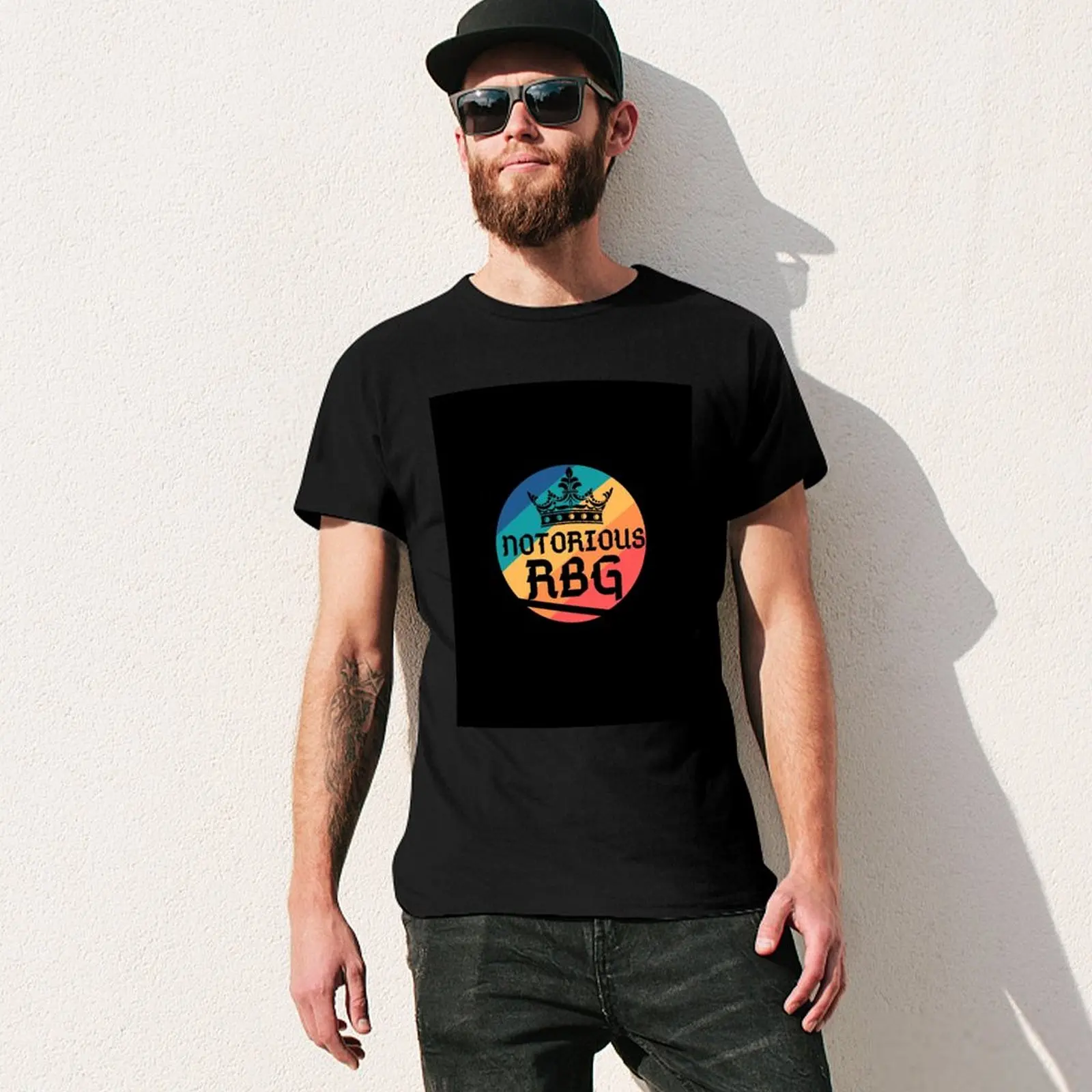 Notorious RBG T-Shirt All Match Basic Short Sleeve Top