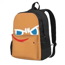 Gingerbrave Cursed Face Teen College Student Backpack Laptop Travel Bags Cookie Run Kingdom Cookie Run Ovenbreak Gingerbrave