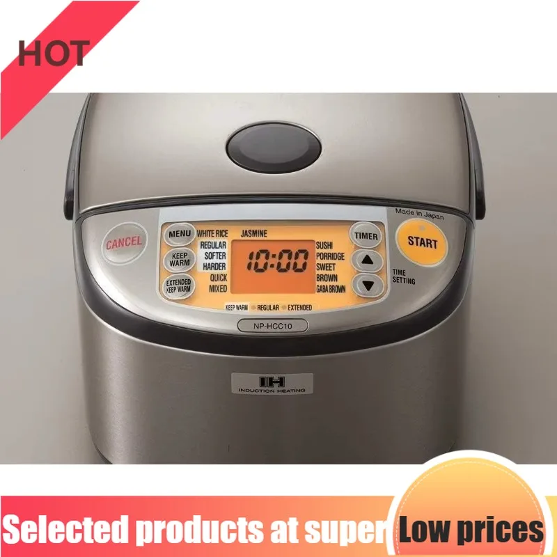 

Система индукционного нагрева Hardware NP-HCC10XH, рисоварка и подогреватель, на 5,5 чашек, из нержавеющей стали, темно-серый цвет