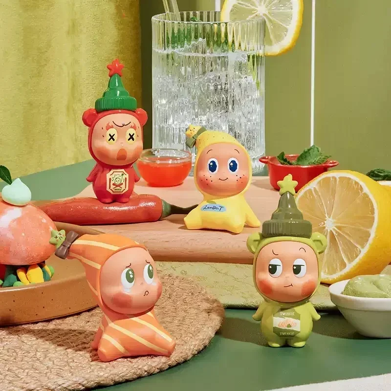 POP MART 123 Twinkle Twinkle Create Your Taste Series Blind Box Guess Bag Mystery Box Toys Doll Cute Anime Ornaments Collection