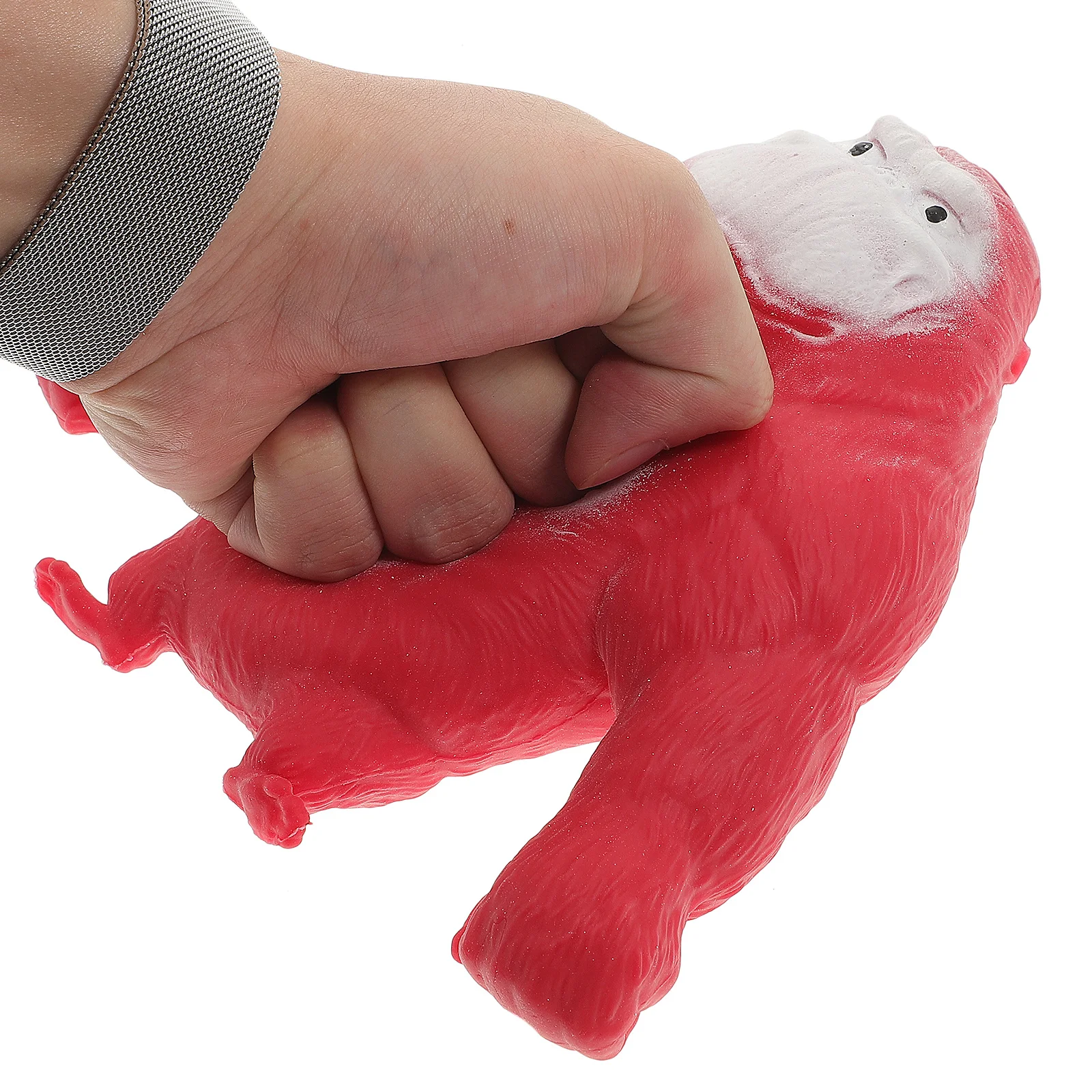 Alívio do estresse gorila elástico espremer macio durável tpr gorila forma descompressão fidget sensorial espremer bola
