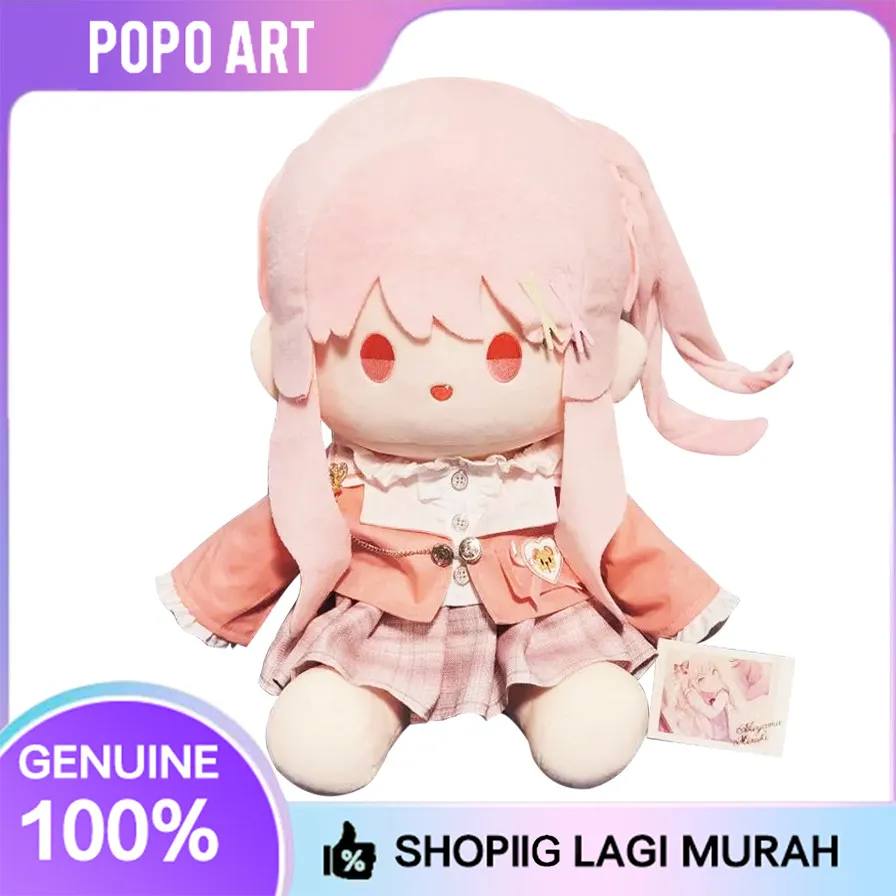 

AKIYAMA MIZUKI Sitting Posture Cartoon Figure Idol Game Plushie Figure 40CM Anime CosplayGirl Birthday Gift Lie on Your Pillow
