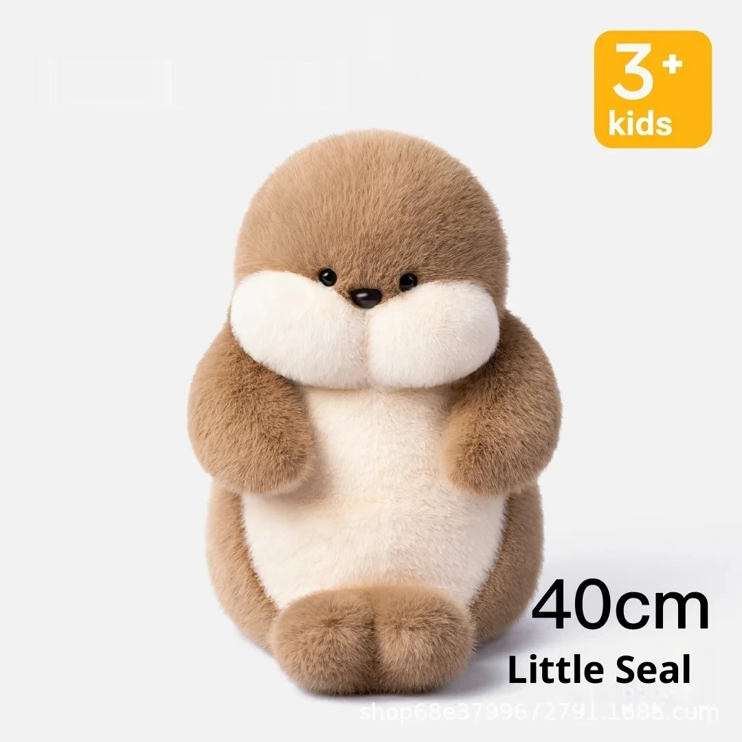 

Bobova Marmot Plush Toy Super Soft Groundhog Stuffed Animal Cute Sleep Companion Doll for Kids Ideal Birthday Gift