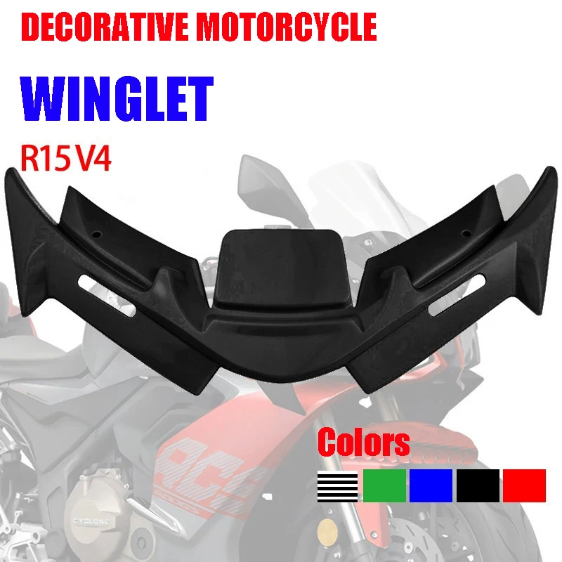 Modified Motorcycle Winglet for Yamaha for YZF-R3 YZF-R25 YZF R15 V4 2014-2022 Decorative Plastic Parts of Motorbike Wind Shield