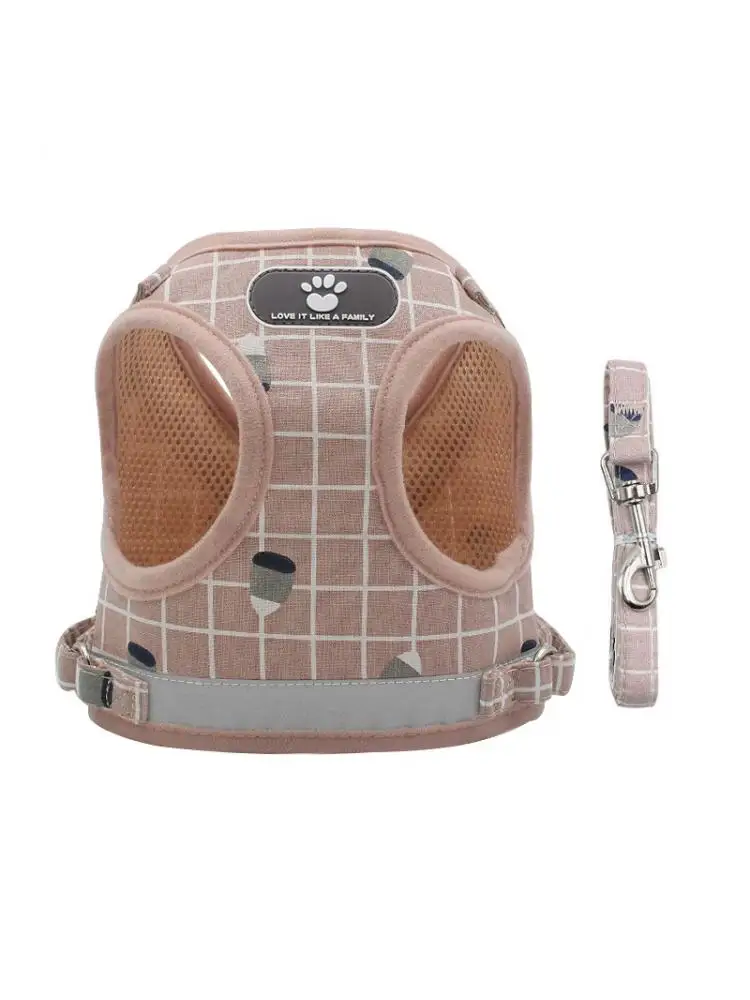 

Pet Leash, Vest-style Dog Harness, Small And Medium-sized Dog Leash, Cat's Chest And Back
