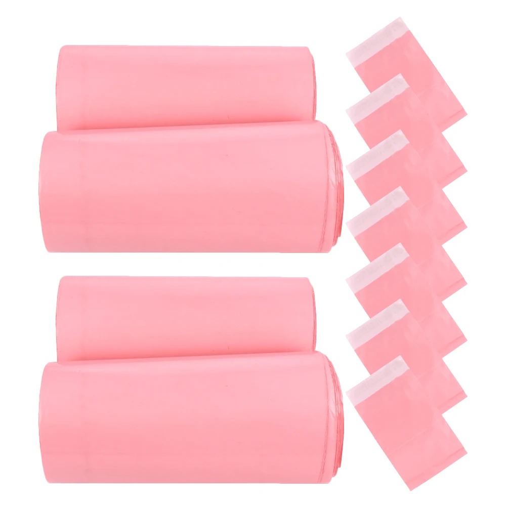 

100pcs Waterproof Packaging Bags for Clothes Mailing Shipment Mailers Shipping Bags Pink
