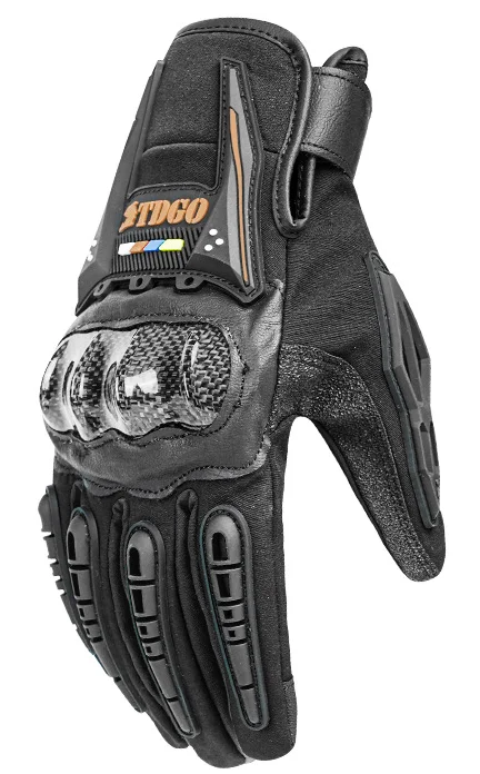 Knight Motorcycle Gloves Non-Slip Racing Car Touch Screen Compatible Cross-Country Riding Gloves