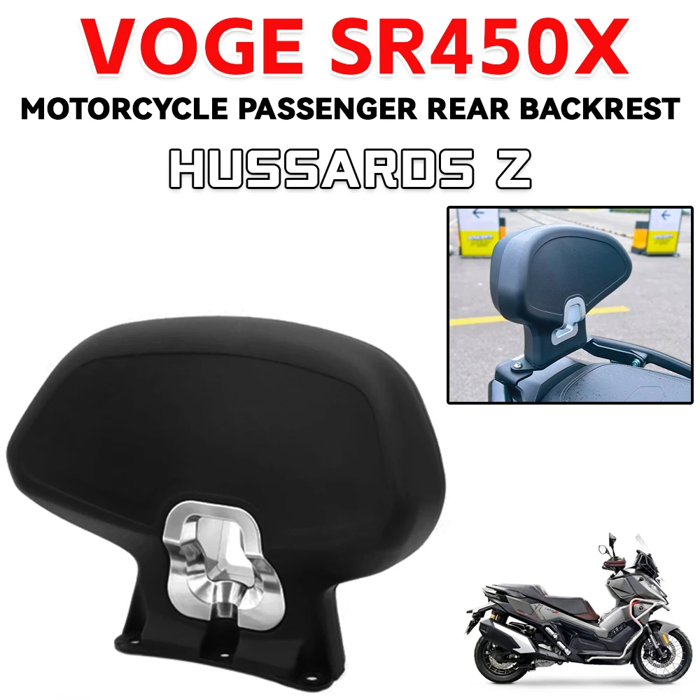 Cuscino Schienale Posteriore Passeggero Moto Supporto Lombare Accessori per VOGE SR450X SR 450X SR 450 X 2026