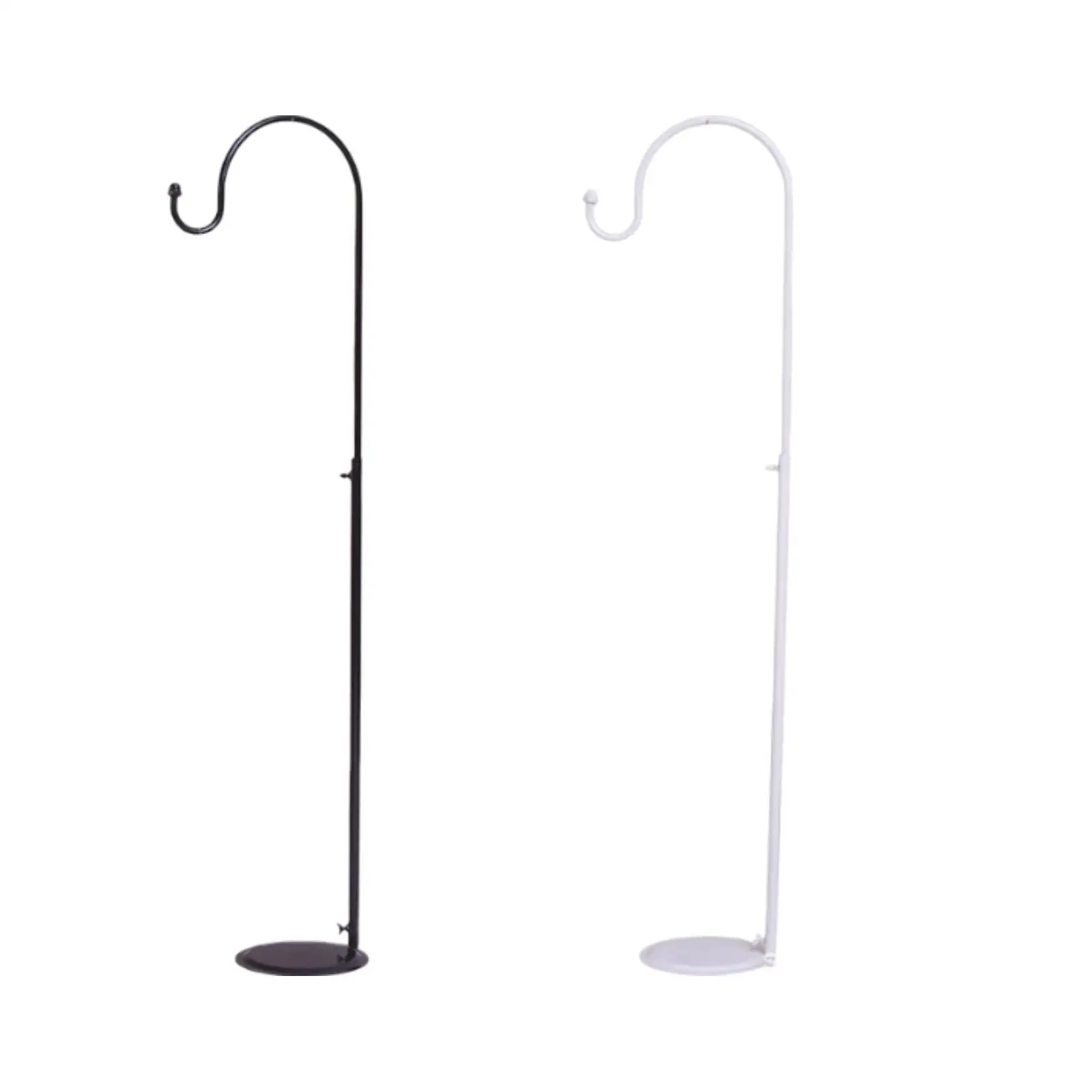 Shepherds Hooks Multifunctional Metal Stable Weddings Decor Solar Lights