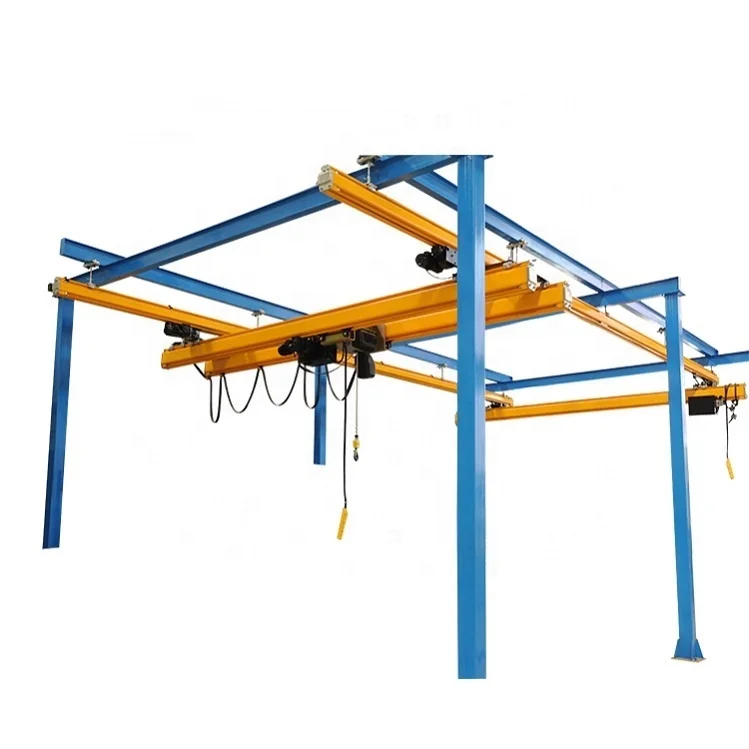 0.5Ton 1Ton 2Ton 3Ton Flexible Single Girder Overhead Traveling Crane