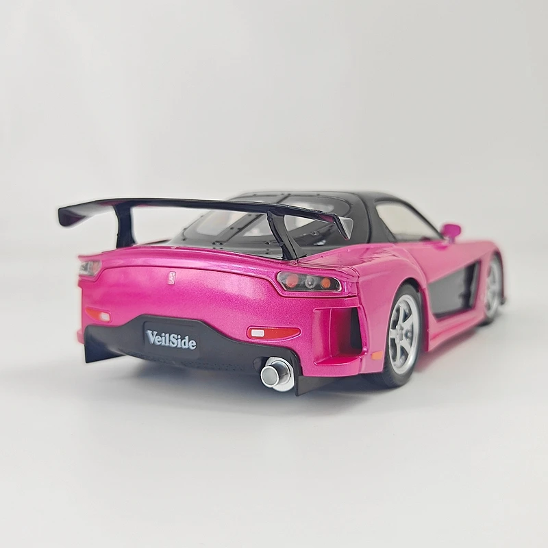 1: 24 Simulation Mazda RX-7 FD3S Alloy Car Model Decoration Collection Car Door Can Open Supercar Gift