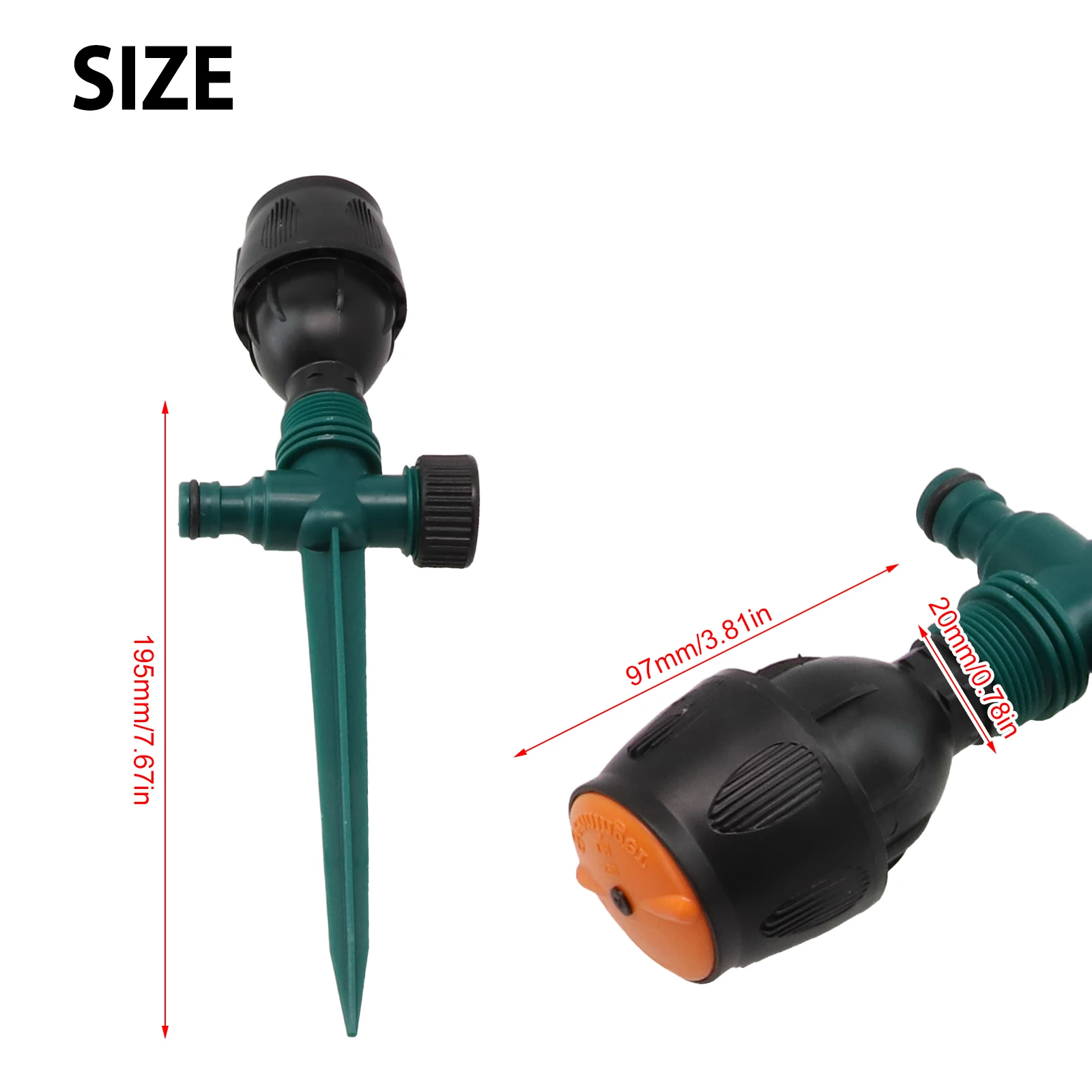 For Lawn Watering Lawn Sprinkler Watering Equipment Auto Irrigation Industrial Plastic Long Spray Distance For