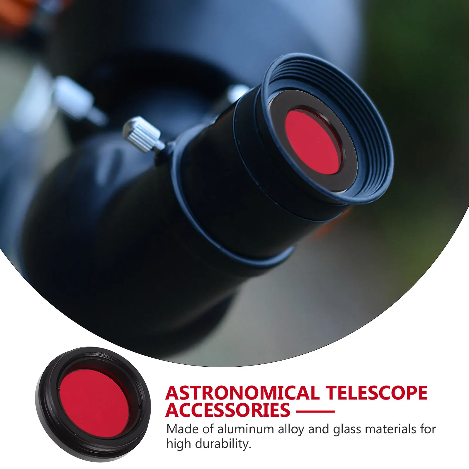 

1.25 inch Telescope Filter Green 5p0053 Neutral Professional Light Filters for Planets Moons Observation Enhance Viewing