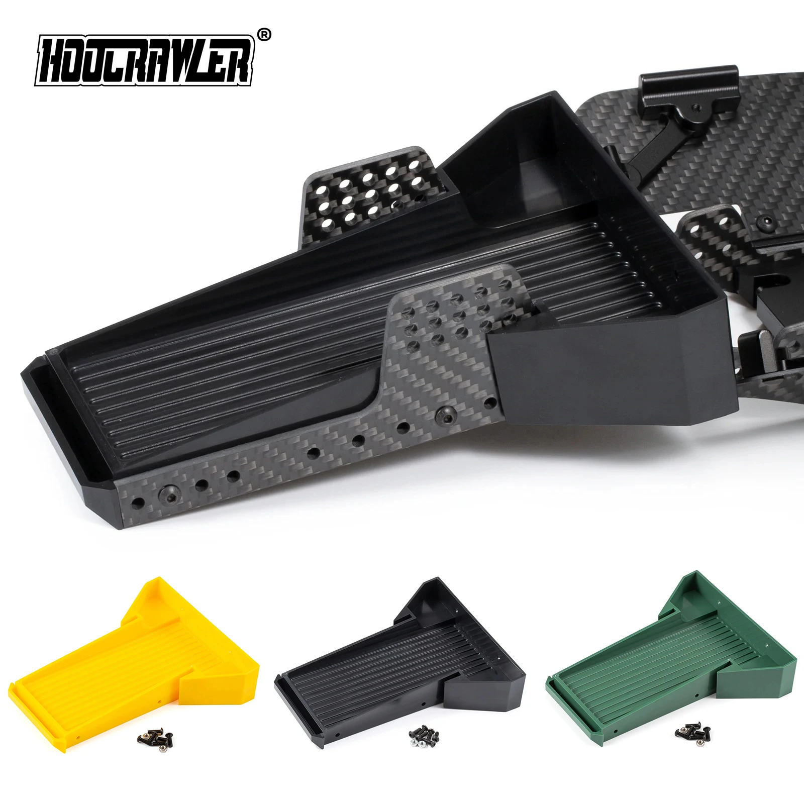 

1/10 RC Rock ABS Scale Comp Bed Molded Crawler Chassis LCG Cheater Bed for Proline Power Wagon Vanquish Phoenix Fordyce Cab Body