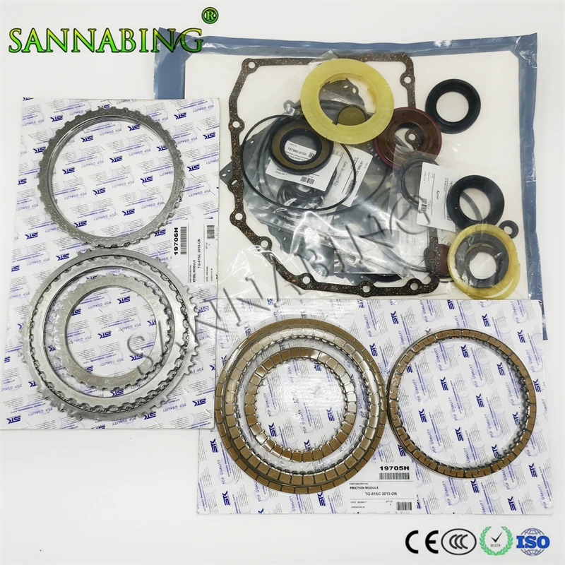 

New TG81SC TG-81SC AF50 Transmission Master Kit Overhaul Kit Friction Plate For BMW X1 X2 MINI 1.5/2.0L Gearbox Disc Repair Kit