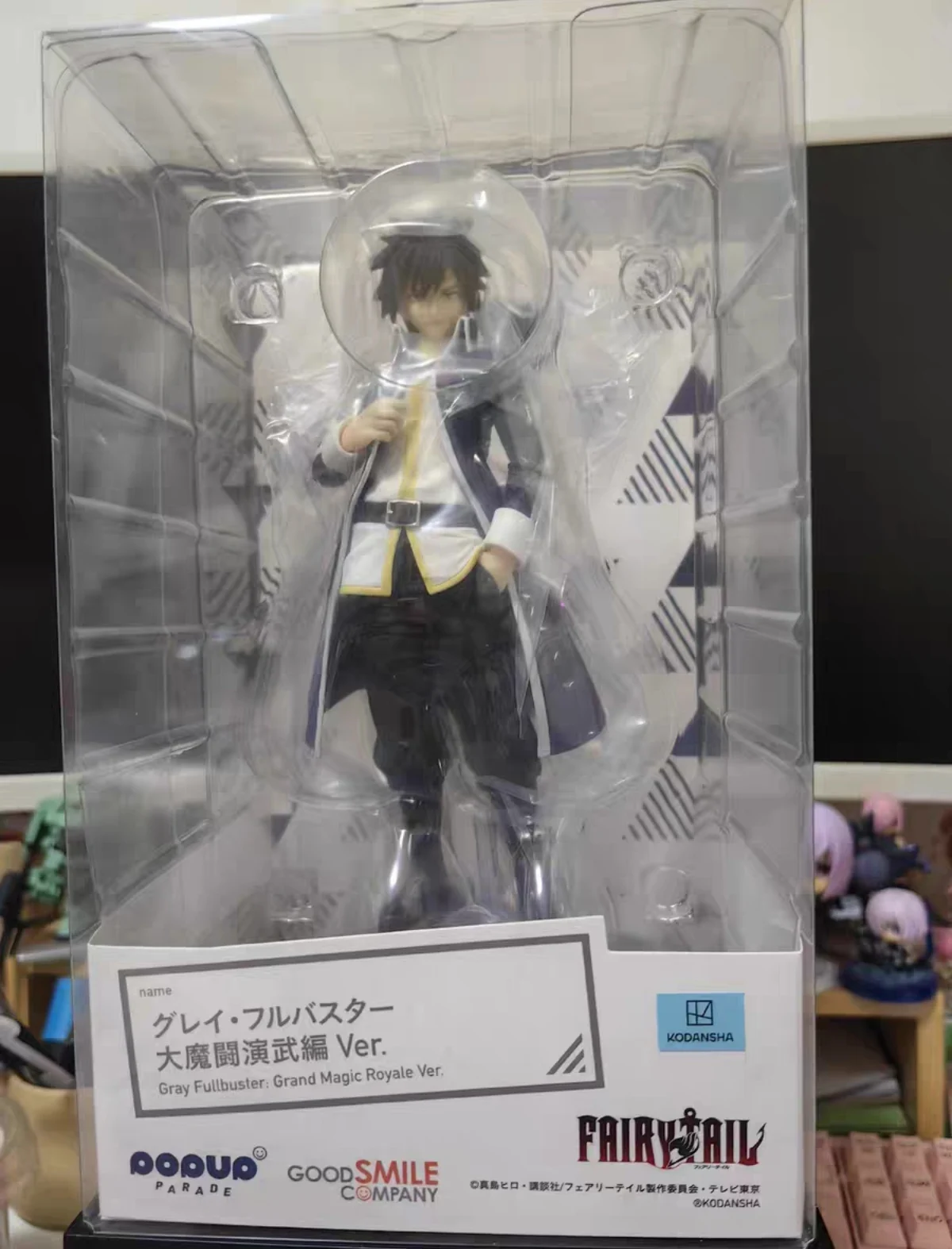 

Совершенно новый официальный ‌ GSC POP UP PARADE Серый Fullbuster Fairy Tail Grand Magic Games Аниме Фигурка Коллекционная