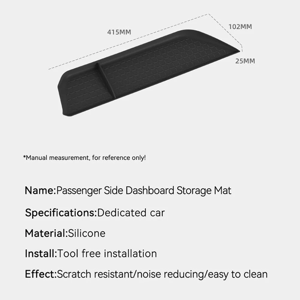 Silicone Anti-slip for rav4 Dashboard Mat Scratch Resistant Waterproof Stain Resistant Noise Reduction Design Easy To Clean