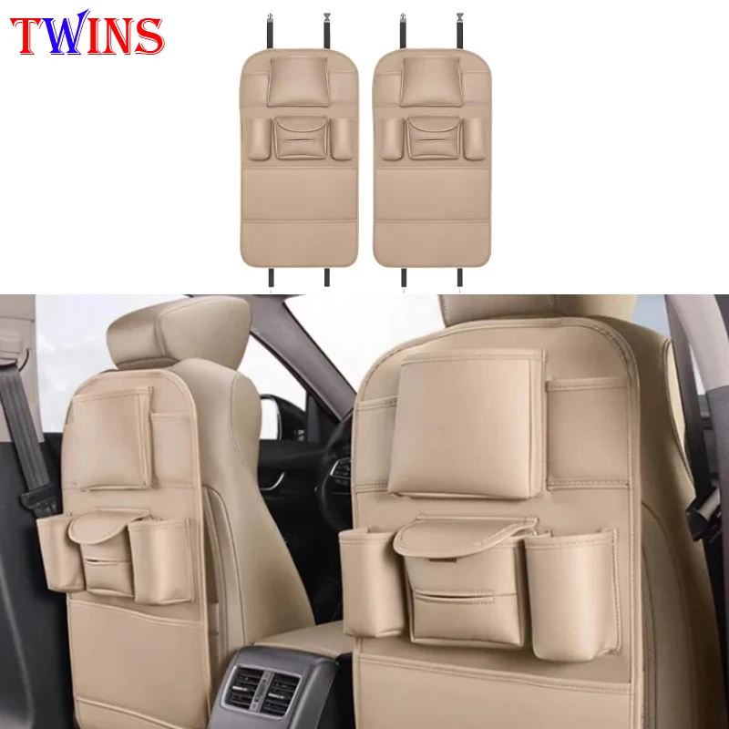 Car Anti-kick Pad Modified Rear Seat Multi-functional Storage Bag Rear Seat Protective Pad Fit for JETOUR Traveler T2 2023-2024