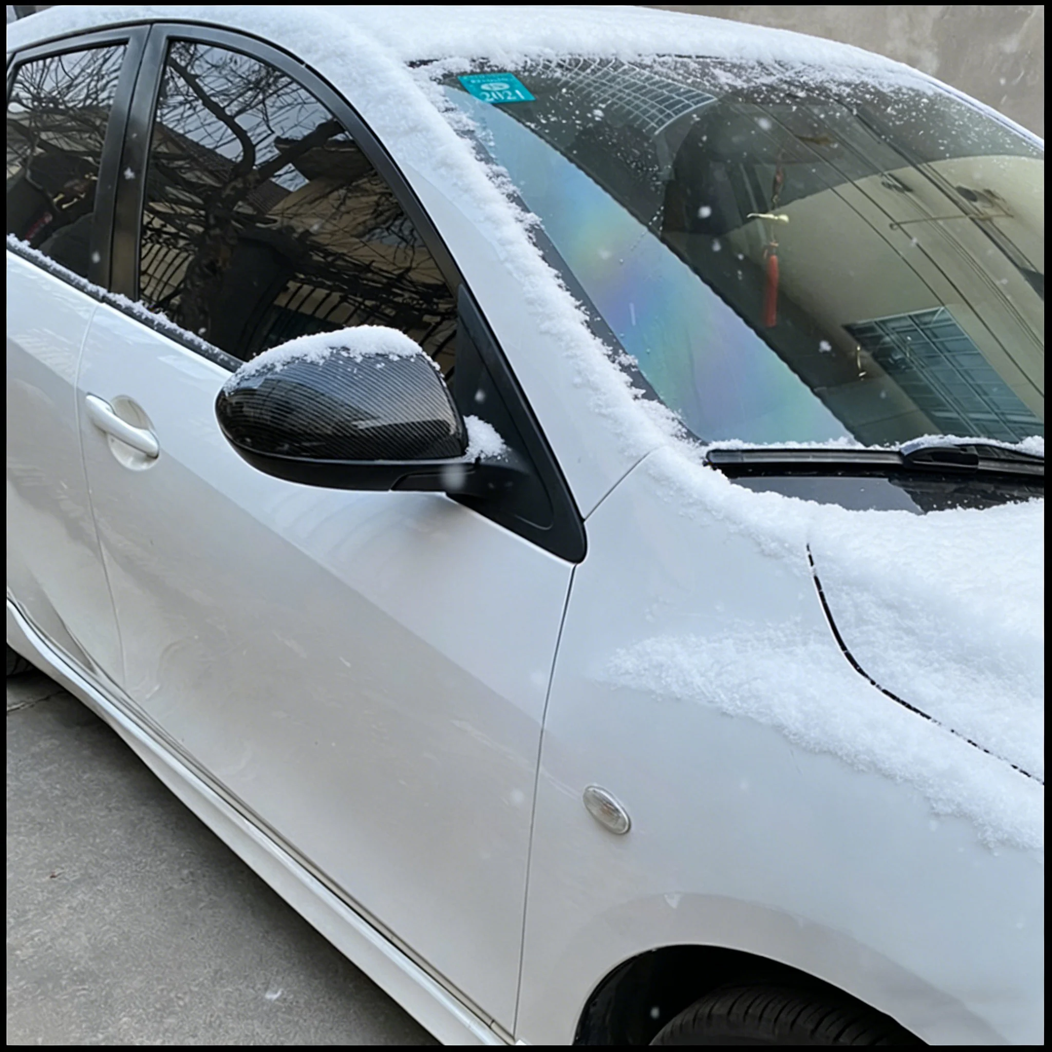 

Car Styling For Mazda 3 2009-2012 Rearview Mirror Cover Caps Shell Housing Trim Replace Style Auto Parts Accessories