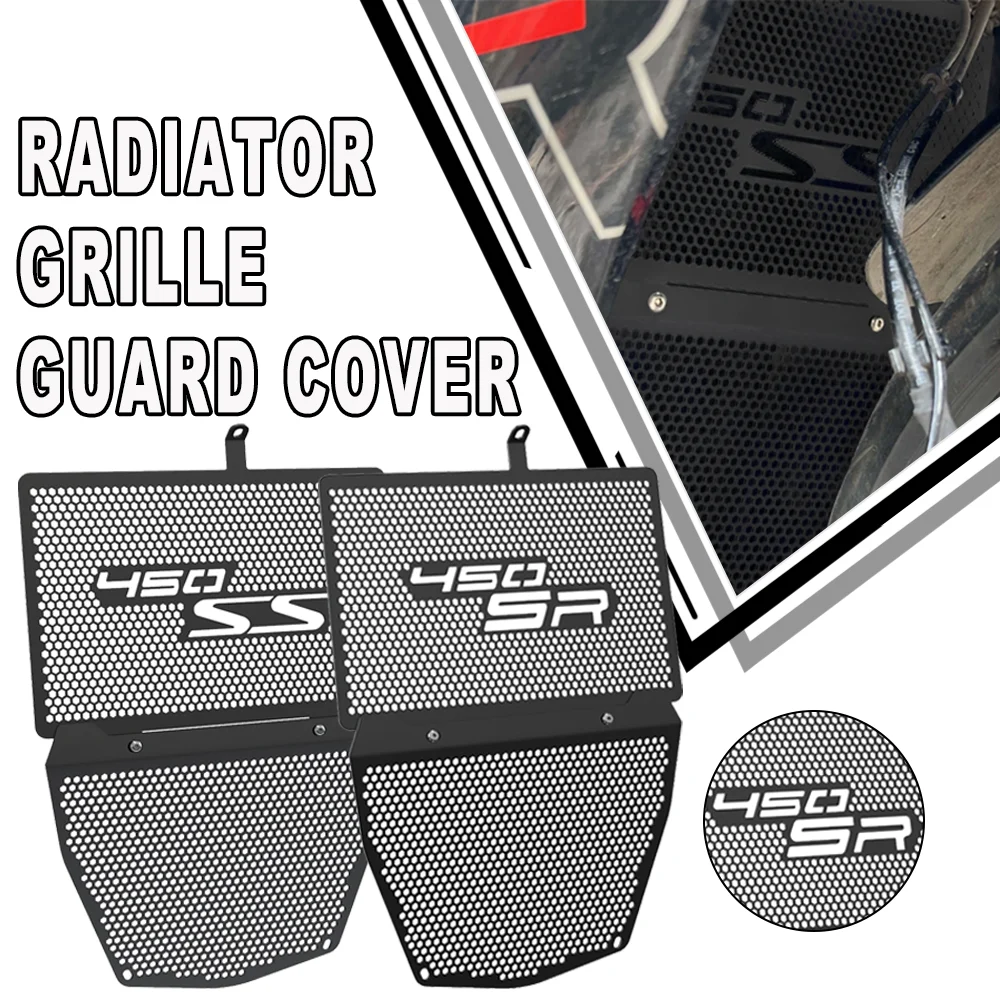

For CFMOTO 450SR 450SS 450 SR/SS 2023 2022 2024 Motorcycle CNC Radiator Grill Guard oil cooler Guard Protection Cover Set
