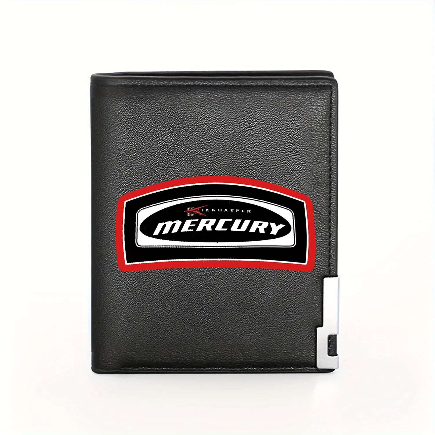 

Кошелек Mercury с логотипом подвесного мотора, деловой мужской повседневный элегантный простой практичный качественный кошелек, стильный креативный принт