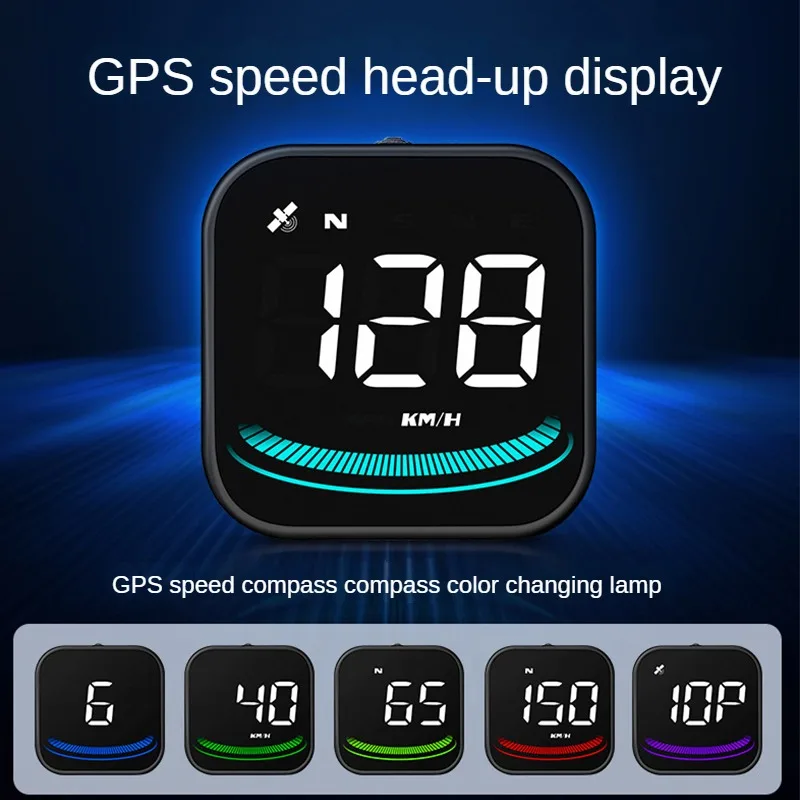 

Car Head Up Display Mounted HUD Car Outdoor GPS Vehicle Speed HD Head Up Display Electronic Display Screen Automotive Supplies