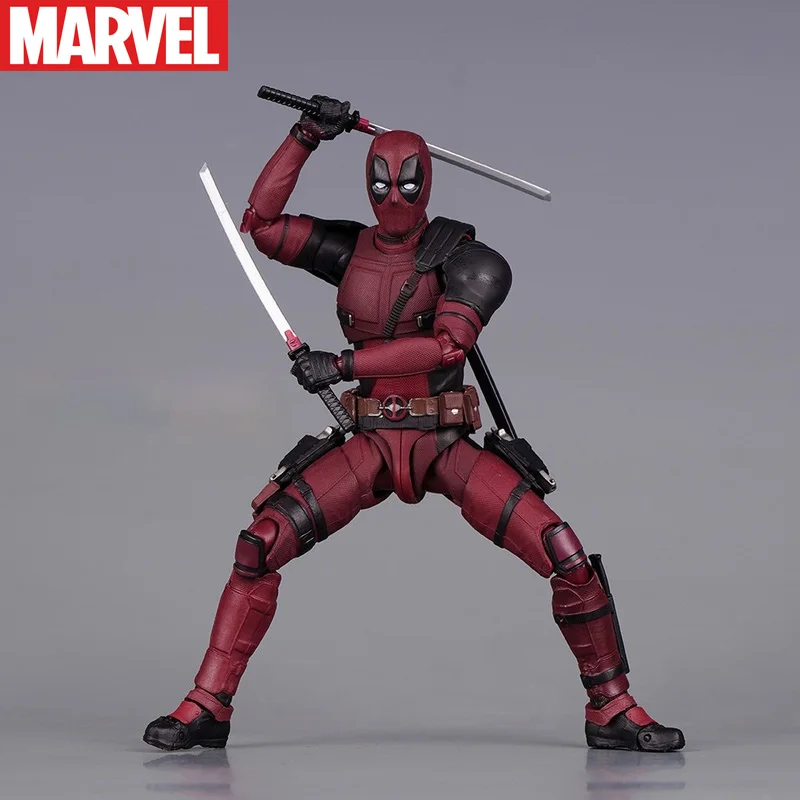 Action Figure Deadpool & Wolverine SHFiguarts Joint Movable New Mutants Wilson Comics Wade SHF Model Movie Toys for Kids Gift