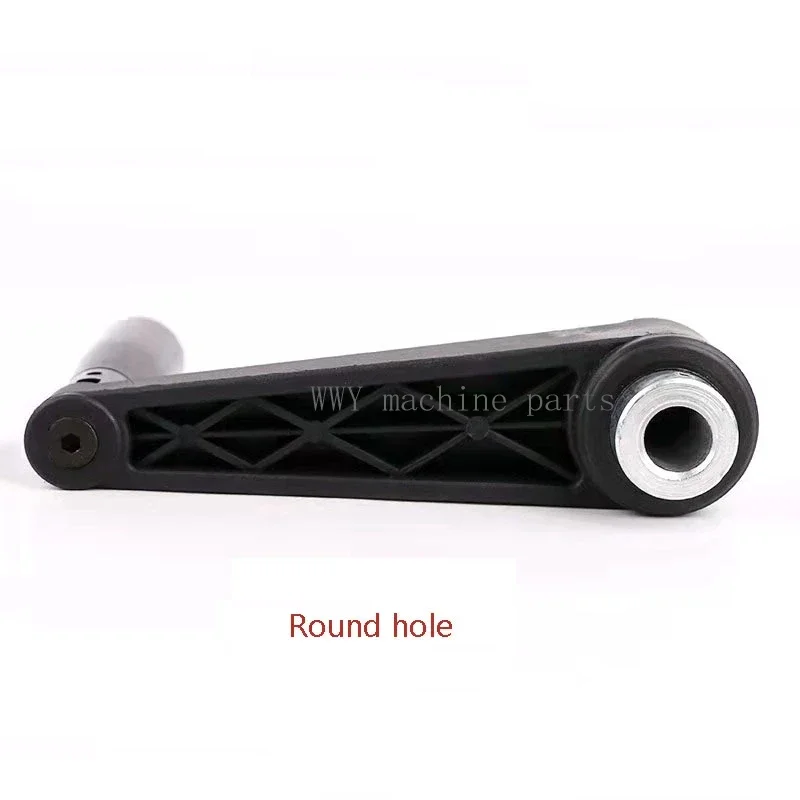 Imagem -05 - Dobrável Mão Manivela Handle Quadrado Buraco Manivela Handle Máquina Ferramenta Brand Novidades Alta Qualidade 1pc