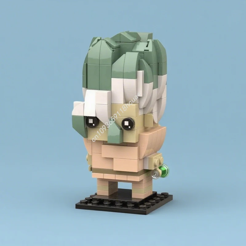 

222pcs MOC Senkues Brickheadz Building Blocks Christmas Gift Family Interactive DIY Craft for Creative Families Learning